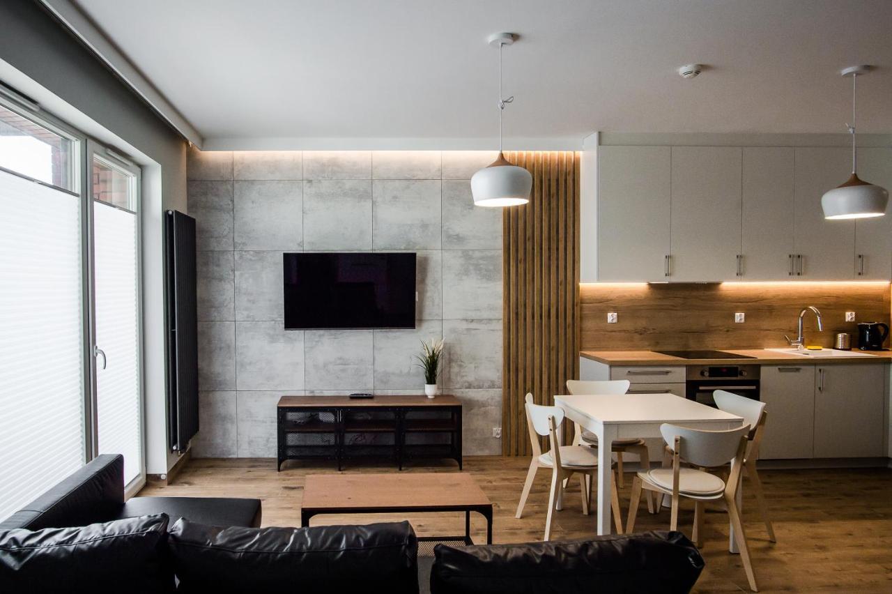 Shipyard Gdansk Apartment - Free Private Parking المظهر الخارجي الصورة