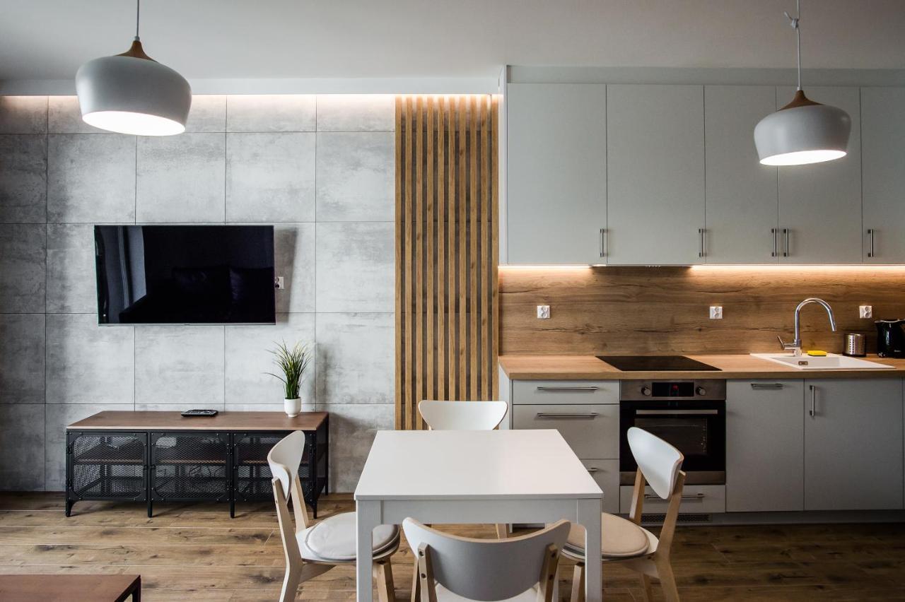 Shipyard Gdansk Apartment - Free Private Parking المظهر الخارجي الصورة