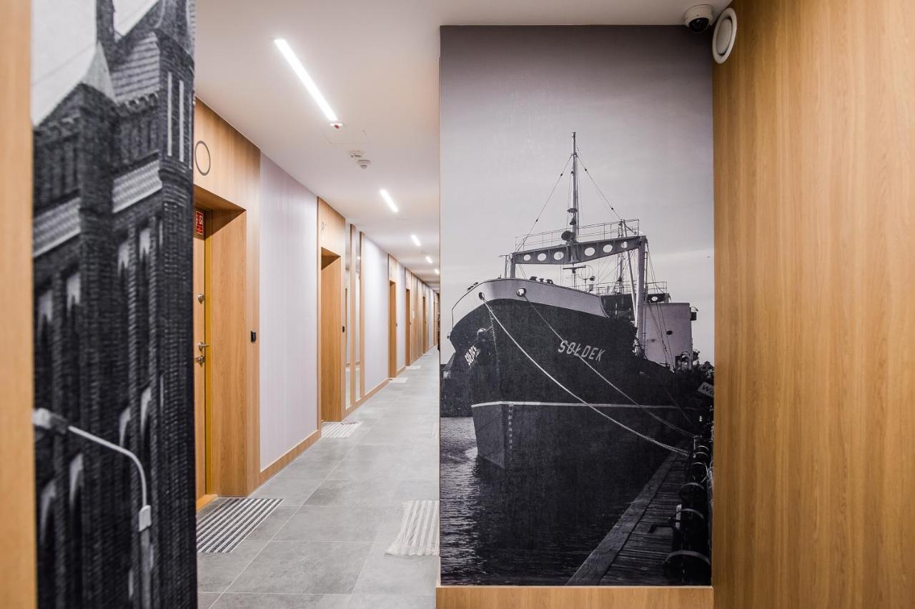 Shipyard Gdansk Apartment - Free Private Parking المظهر الخارجي الصورة