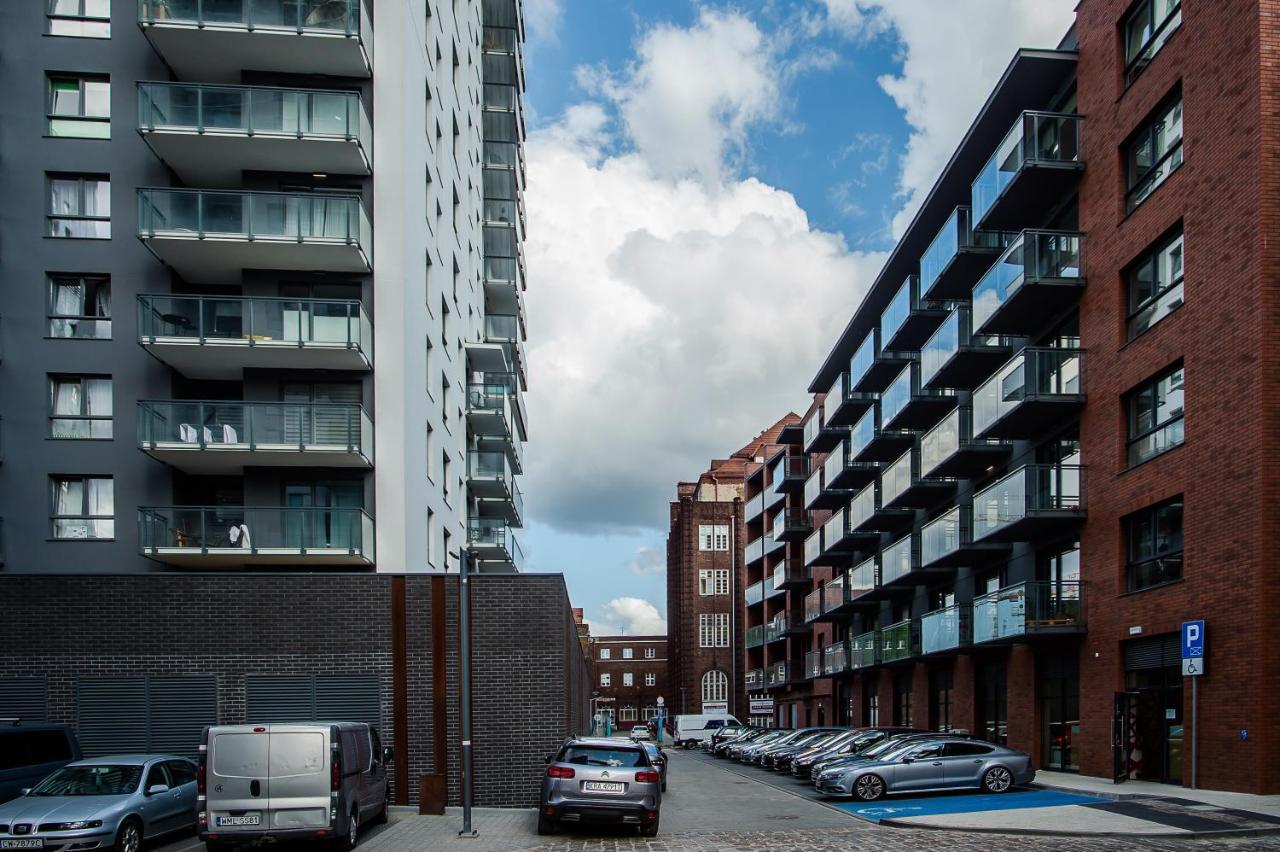 Shipyard Gdansk Apartment - Free Private Parking المظهر الخارجي الصورة