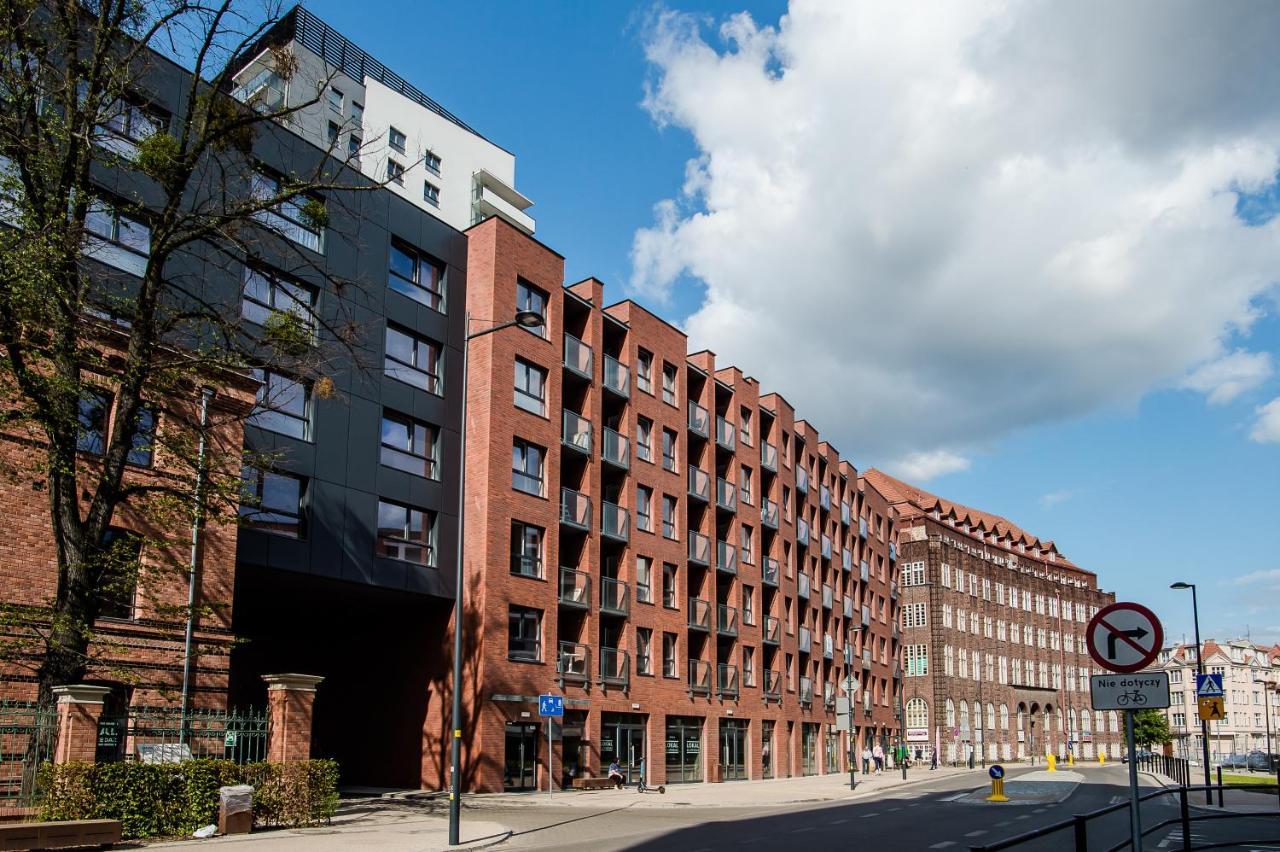 Shipyard Gdansk Apartment - Free Private Parking المظهر الخارجي الصورة